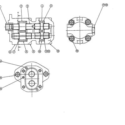 Acoplamento para a máquina Hyundai