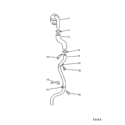 Abraçadeira de mangueira para a máquina Hyundai