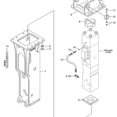 Adaptador para a máquina Hyundai