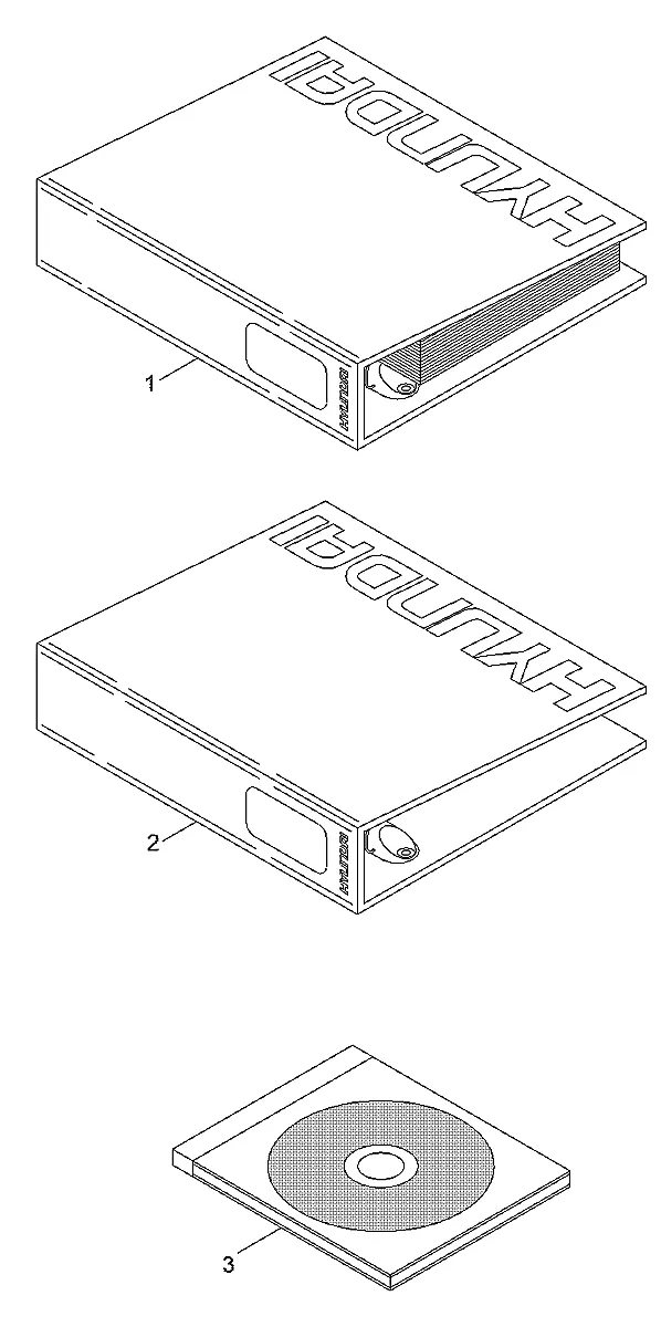 Adesivo para a máquina Hyundai