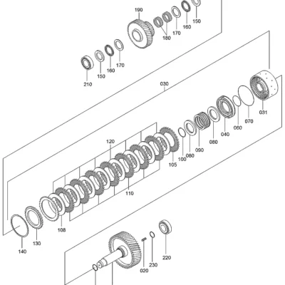 Acoplamento para a máquina Hyundai