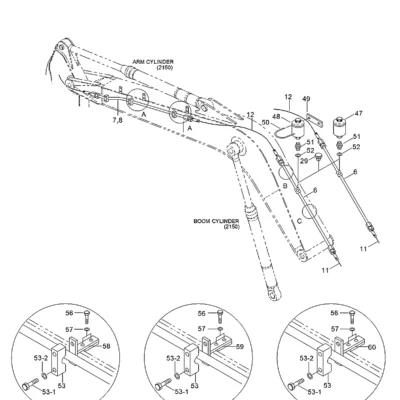 Acumulador-fornecimento para a máquina Hyundai