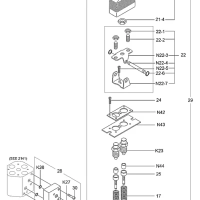 Adaptador para a máquina Hyundai