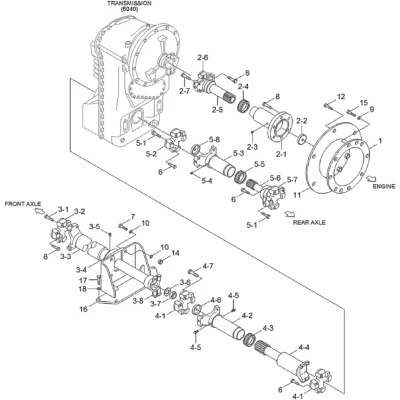 Acoplamento para a máquina Hyundai