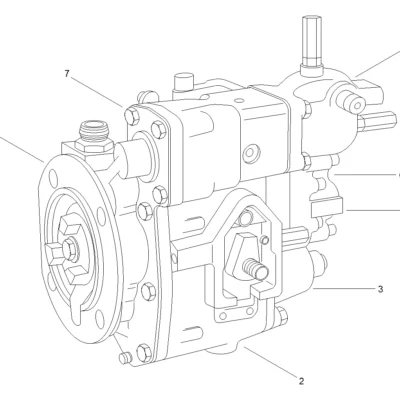 Afc assy para a máquina Hyundai