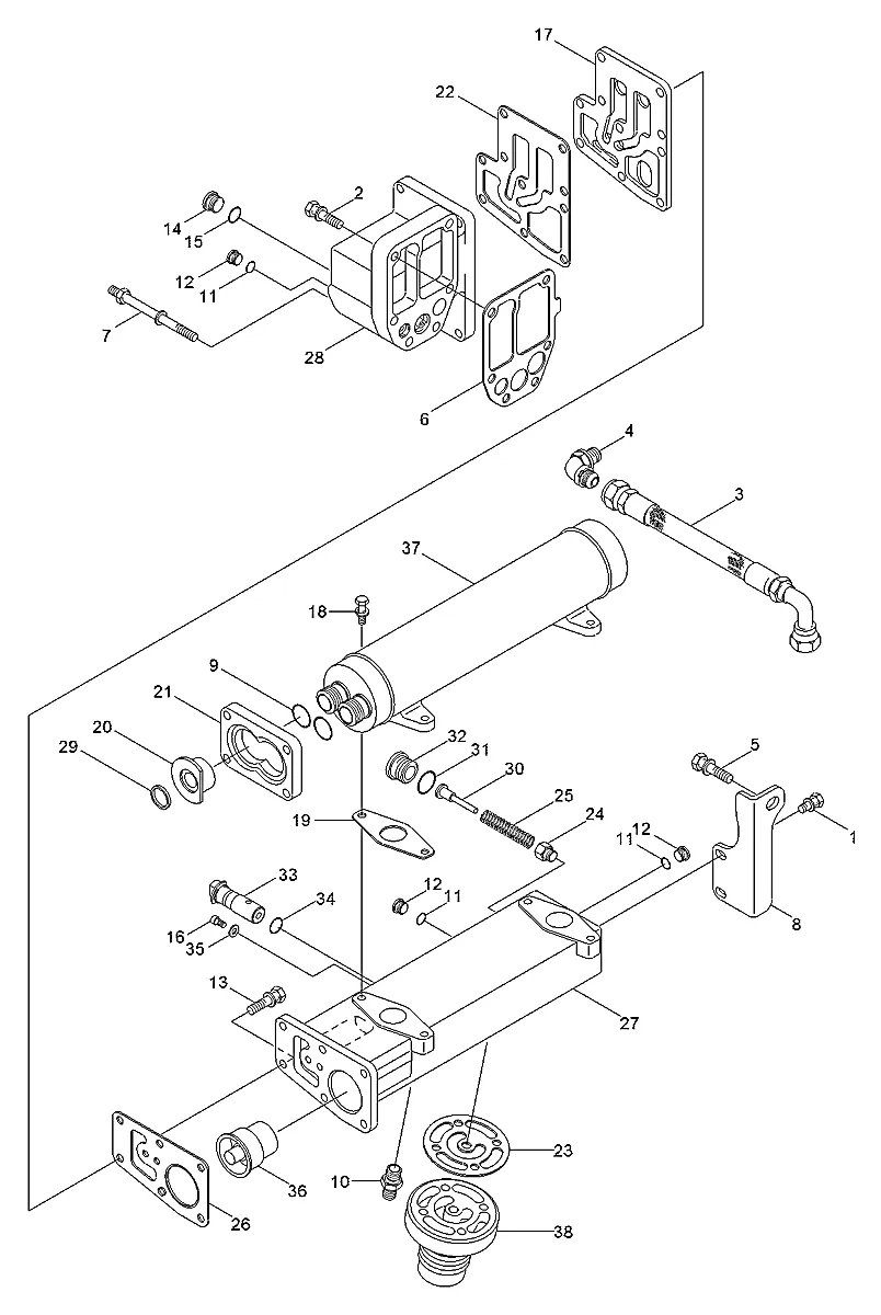 Adaptador para a máquina Hyundai