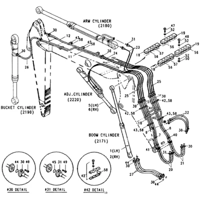 Abraçadeira de mangueira para a máquina Hyundai