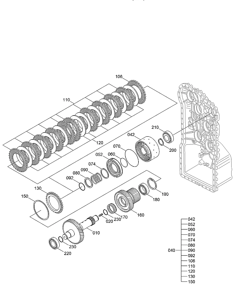 Acoplamento para a máquina Hyundai