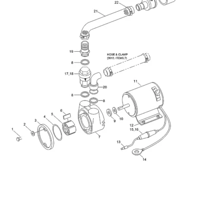 Adaptador-mangueira para a máquina Hyundai