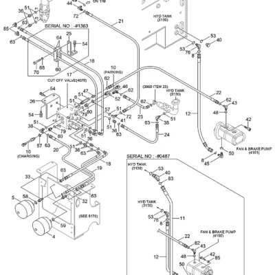 Acumulador para a máquina Hyundai