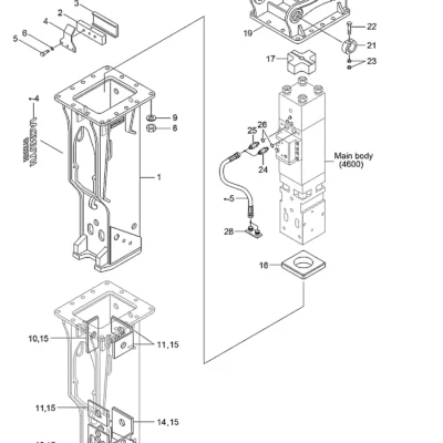 Adaptador para a máquina Hyundai