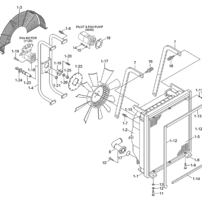 Adaptador para a máquina Hyundai