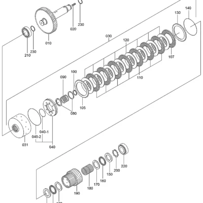 Acoplamento para a máquina Hyundai