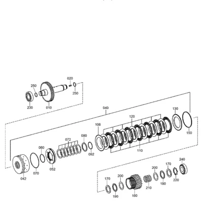 Acoplamento para a máquina Hyundai