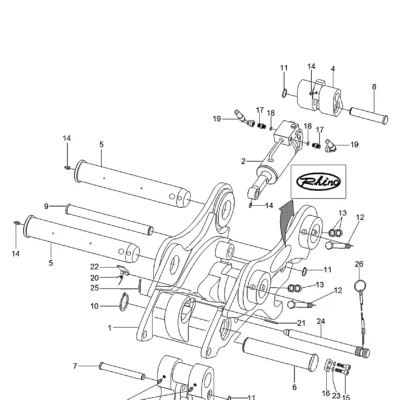 Adaptador para a máquina Hyundai