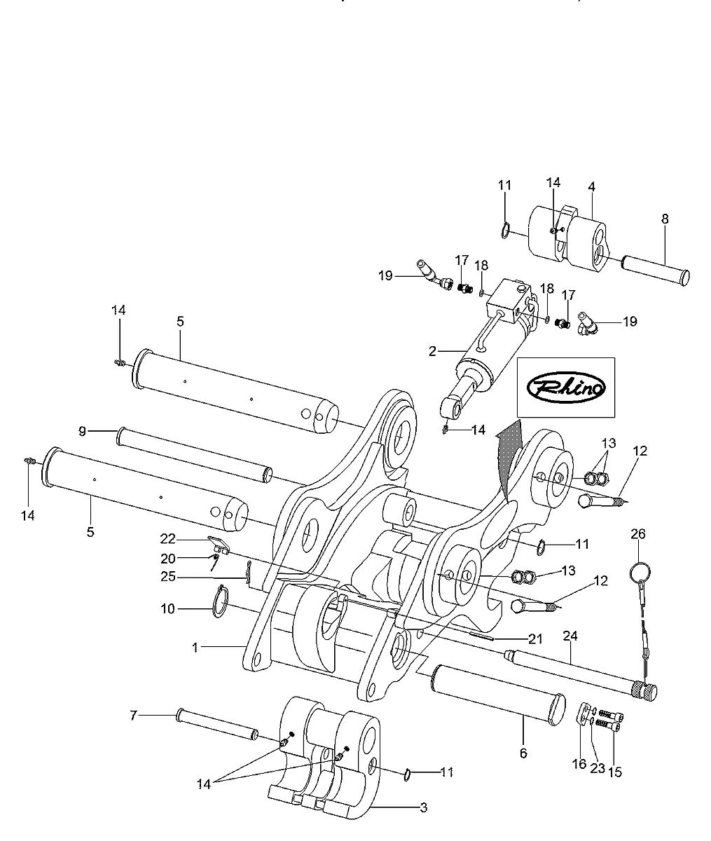 Adaptador para a máquina Hyundai