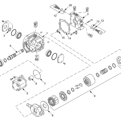 Acoplamento para a máquina Hyundai