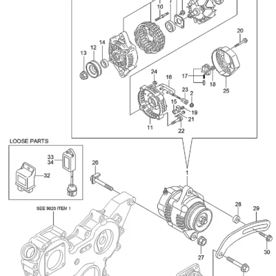 Ajustador-cinto para a máquina Hyundai