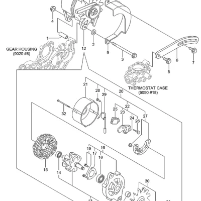 Ajustador-cinto para a máquina Hyundai
