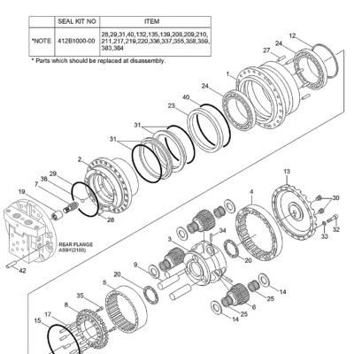 Acoplamento para a máquina Hyundai