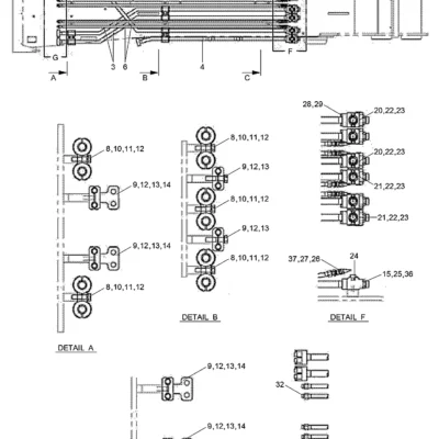 Adaptador-giratório para a máquina Hyundai