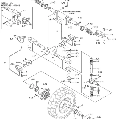 Adaptador para a máquina Hyundai