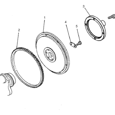 Adaptador da roda dianteira para a máquina Hyundai