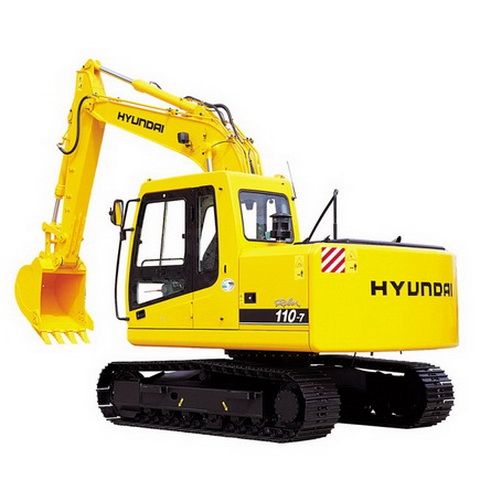 Adesivo-instrução de serviço para a máquina Hyundai - Imagem 2