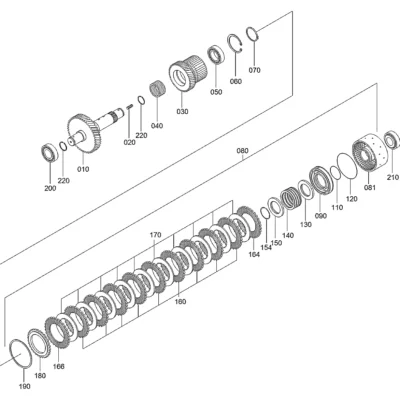 Acoplamento para a máquina Hyundai