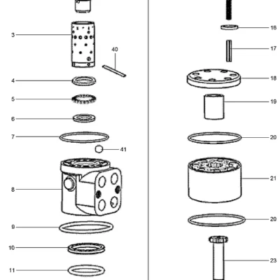 Acionamento para a máquina Hyundai