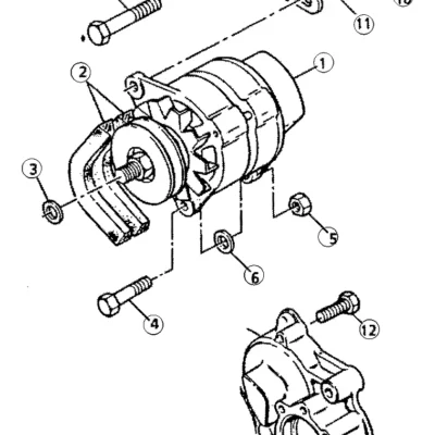 Alavanca para a máquina Hyundai