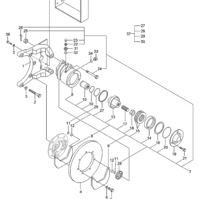 Adaptador para a máquina Hyundai