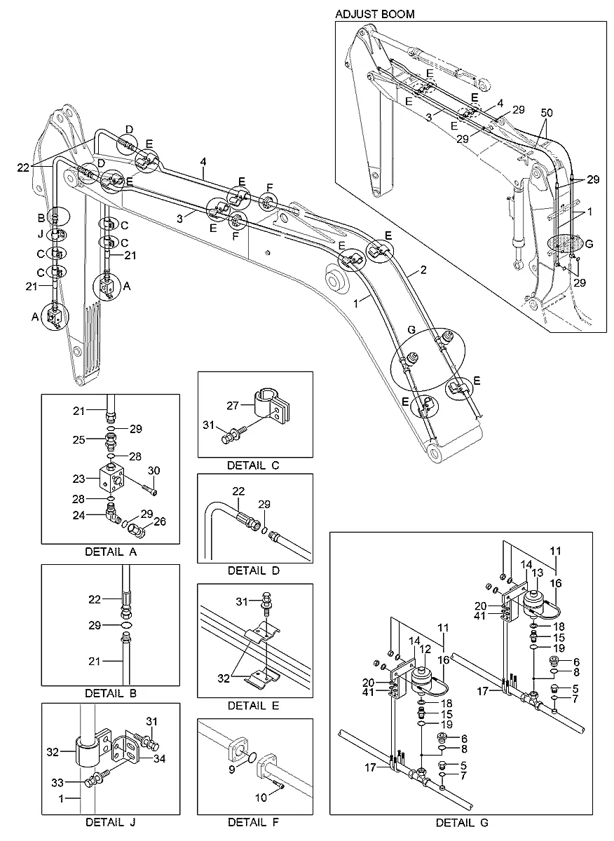 Adaptador para a máquina Hyundai
