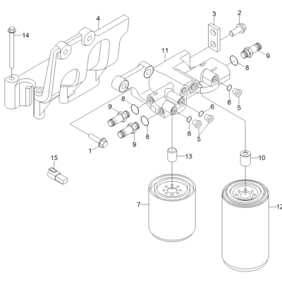 Adaptador para a máquina Hyundai