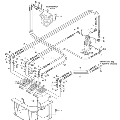 Adaptador para a máquina Hyundai