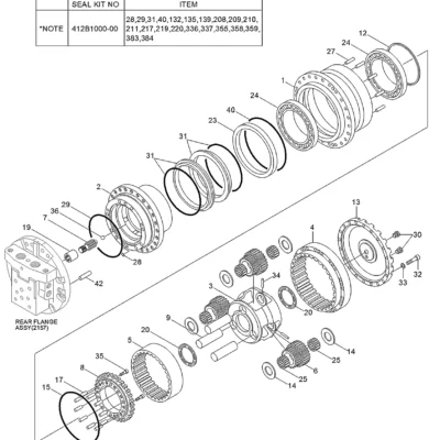 Acoplamento para a máquina Hyundai