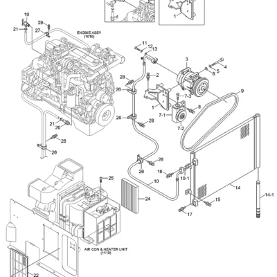 Adaptador-90 para a máquina Hyundai