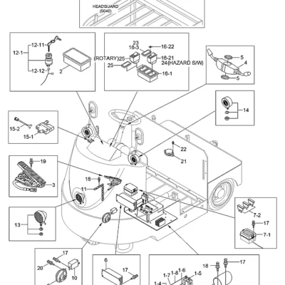 Acessório para a máquina Hyundai
