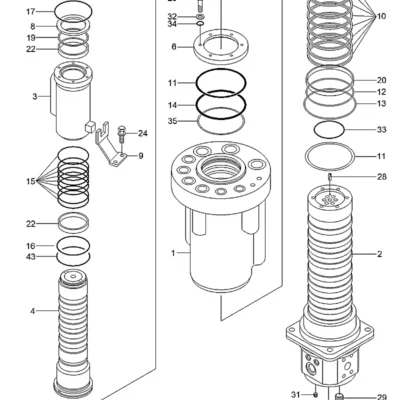 Adaptador para a máquina Hyundai