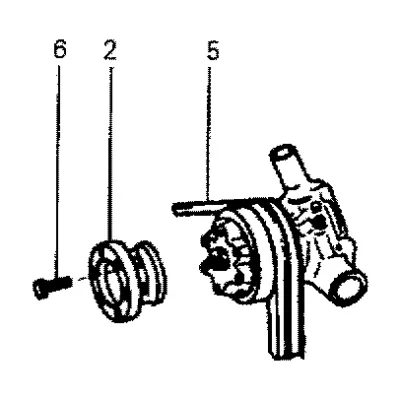 Acoplamento do ventilador para a máquina Hyundai
