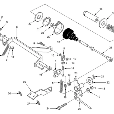 Acoplamento para a máquina Hyundai
