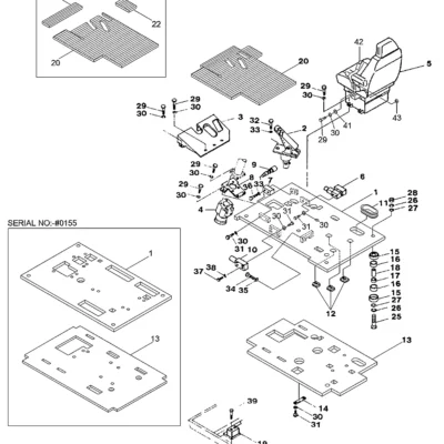 Abafador de isolamento para a máquina Hyundai
