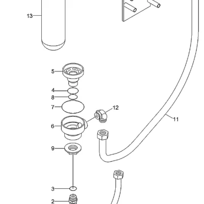 Adaptador-cabeça do filtro para a máquina Hyundai