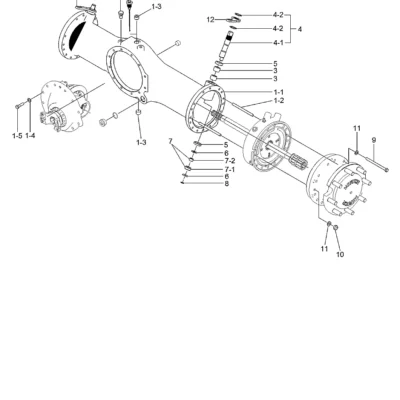 Alavanca para a máquina Hyundai