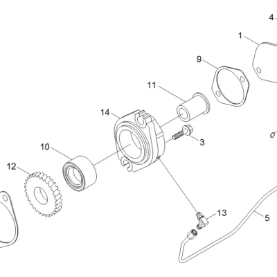 Adaptador-bomba hidráulica para a máquina Hyundai