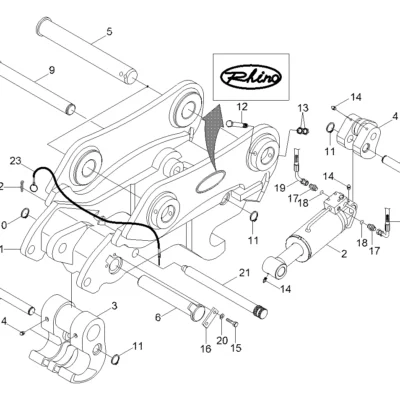 Adaptador para a máquina Hyundai