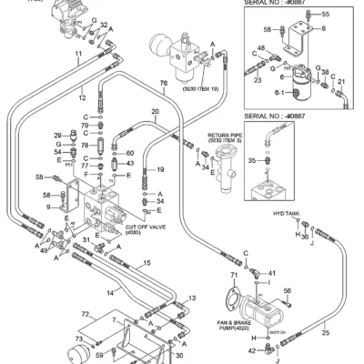 Acumulador para a máquina Hyundai